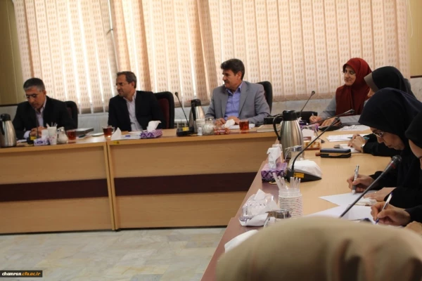 هجدهمین شورای نشر دانشگاه در پردیس شهید چمران برگزار شد