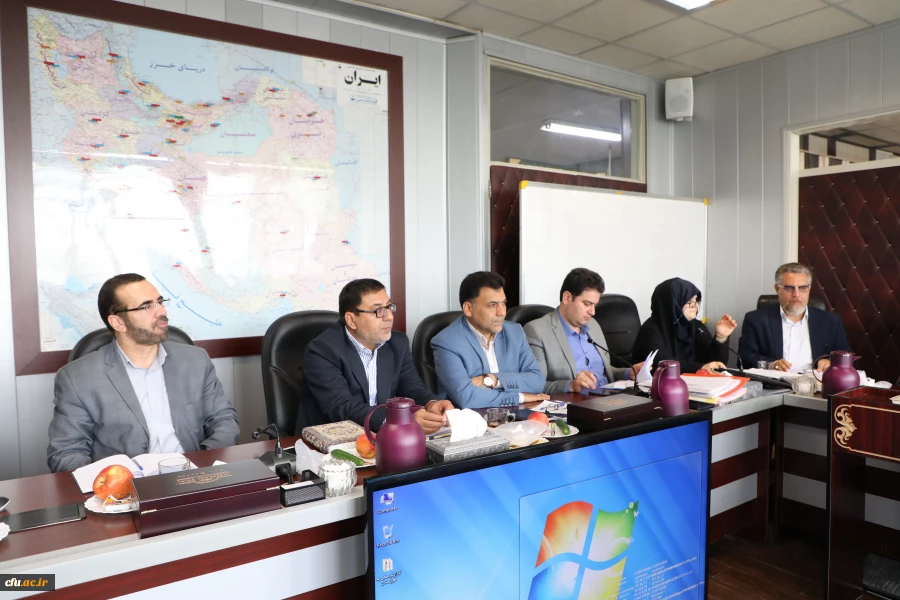 نخستین جلسه هیات رییسه دانشگاه فرهنگیان در سال 98 برگزار شد 7