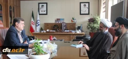 دیدار نوروزی ریاست دانشگاه با رئیس محترم مرکز جذب اعضای هیأت علمی وزارت علوم، تحقیقات و فناوری 2