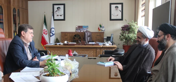 دیدار نوروزی ریاست دانشگاه با رئیس محترم مرکز جذب اعضای هیأت علمی وزارت علوم، تحقیقات و فناوری 2