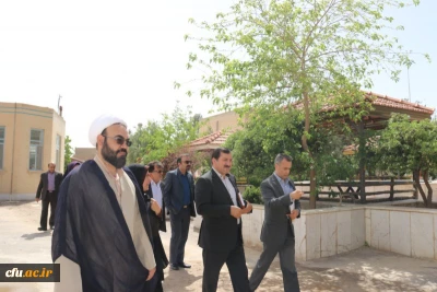بازدید معاون طرح و برنامه و توسعه منابع دانشگاه فرهنگیان از پردیس های دانشگاه فرهنگیان استان یزد