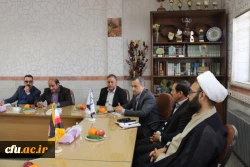 بازدید معاون طرح و برنامه و توسعه منابع دانشگاه فرهنگیان از پردیس فاطمه الزهرا (س) یزد
 9