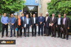 نشست هم اندیشی اساتید و کارکنان پردیس شهیدان پاک نژاد یزد با دکتر خاکی معاونت محترم طرح و برنامه و توسعه منابع دانشگاه فرهنگیان
 11