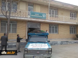 کمک های غیر نقدی دانشگاهیان دانشگاه فرهنگیان کردستان به سیل زدگان لرستانی