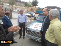 کمک های غیر نقدی دانشگاهیان دانشگاه فرهنگیان کردستان به سیل زدگان لرستانی