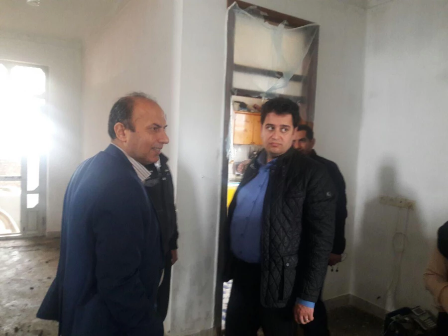 بازدید معاون آموزش و تحصیلات تکمیلی دانشگاه فرهنگیان از مناطق سیل زده استان گلستان 5
