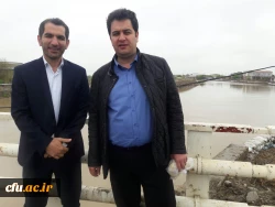 بازدید معاون آموزش و تحصیلات تکمیلی دانشگاه فرهنگیان از مناطق سیل زده استان گلستان 3