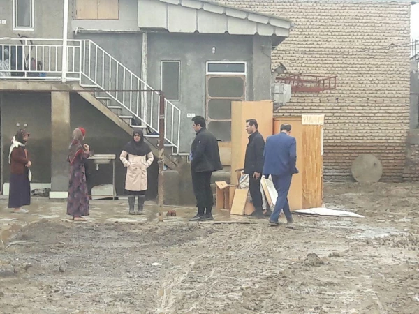 بازدید معاون آموزش و تحصیلات تکمیلی دانشگاه فرهنگیان از مناطق سیل زده استان گلستان 8