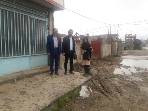 بازدید معاون آموزش و تحصیلات تکمیلی دانشگاه فرهنگیان از مناطق سیل زده استان گلستان 4