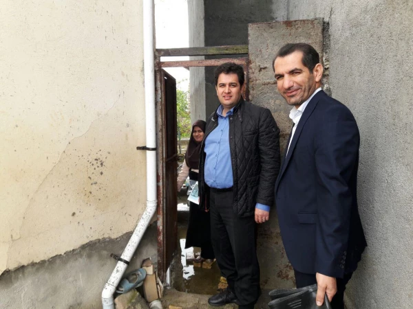 بازدید معاون آموزش و تحصیلات تکمیلی دانشگاه فرهنگیان از مناطق سیل زده استان گلستان 7