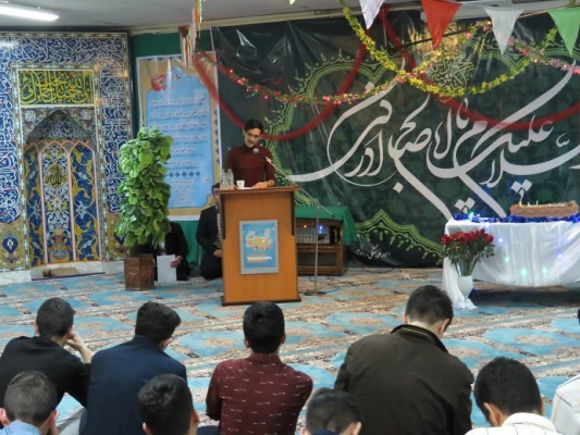 جشن میلاد منجی عالم بشریت حضرت مهدی موعود(عج) درپردیس علامه طباطبایی دانشگاه فرهنگیان اردبیل 2