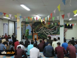 جشن میلاد منجی عالم بشریت حضرت مهدی موعود(عج) درپردیس علامه طباطبایی دانشگاه فرهنگیان اردبیل 2