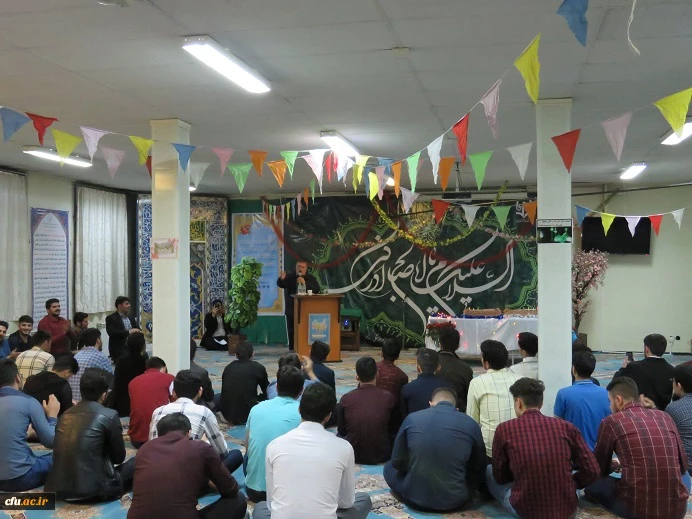 جشن میلاد منجی عالم بشریت حضرت مهدی موعود(عج) درپردیس علامه طباطبایی دانشگاه فرهنگیان اردبیل 2