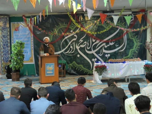جشن میلاد منجی عالم بشریت حضرت مهدی موعود(عج) درپردیس علامه طباطبایی دانشگاه فرهنگیان اردبیل 2