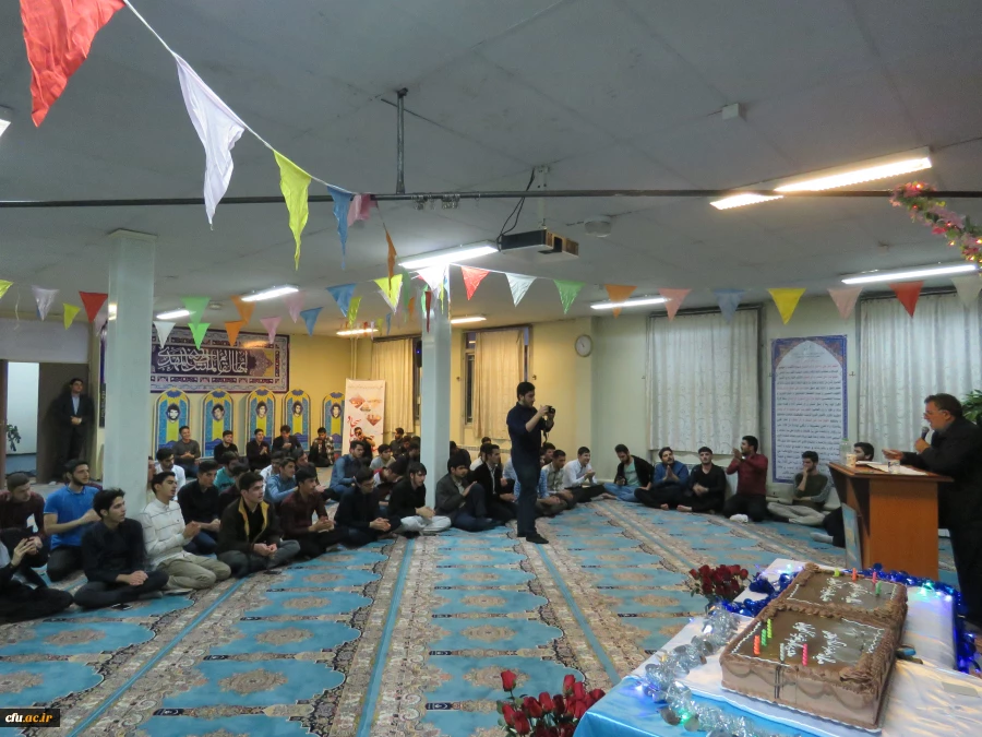 جشن میلاد منجی عالم بشریت حضرت مهدی موعود(عج) درپردیس علامه طباطبایی دانشگاه فرهنگیان اردبیل 2