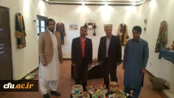 بازدید معاون محترم امور هنری وزارت فرهنگ و ارشاد اسلامی کشور از نمایشگاه صنایع دستی سیستان و بلوچستان در بیرجند 2