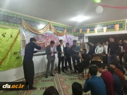 مراسم جشن میلاد با سعادت مهدی موعود(عج) در نمازخانه پردیس شهید رجایی آذربایجان غربی برگزار شد 8