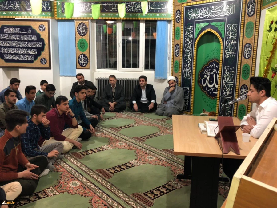 مراسم جشن میلاد با سعادت مهدی موعود(عج) در نمازخانه پردیس شهید رجایی آذربایجان غربی برگزار شد 9