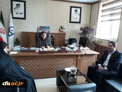 دیدار مدیریت امور پردیس های استان آذربایجان غربی با ریاست محترم دانشگاه فرهنگیان جناب آقای دکتر خنیفر 2