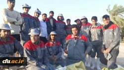 اعزام اردو جهادی دانشجو معلمان دانشگاه فرهنگیان استان فارس در مناطق آسیب دیده از قبیل:شوشتر،اهواز و دارخوین 4