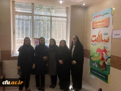 بازدید سرپرست و معاون توسعه منابع و امور دانشجویی پردیس بنت الهدی صدر بوشهر ازبرنامه های هفته سلامت این پردیس 8