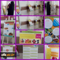 بازدید سرپرست و معاون توسعه منابع و امور دانشجویی پردیس بنت الهدی صدر بوشهر ازبرنامه های هفته سلامت این پردیس 9