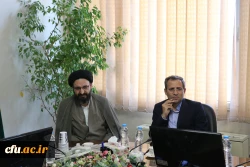 دیدار رئیس و معاونین دانشگاه فرهنگیان با حجت الاسلام والمسلمین رستمی 2