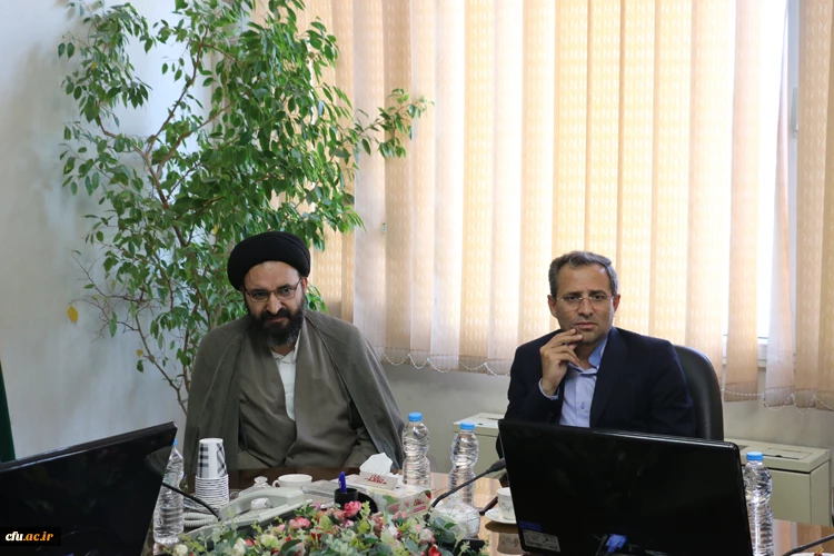 دیدار رئیس و معاونین دانشگاه فرهنگیان با حجت الاسلام والمسلمین رستمی 2