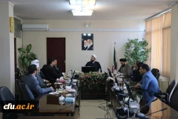 دیدار رئیس و معاونین دانشگاه فرهنگیان با حجت الاسلام والمسلمین رستمی 4