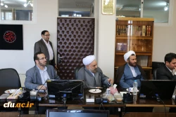 دیدار رئیس و معاونین دانشگاه فرهنگیان با حجت الاسلام والمسلمین رستمی 5