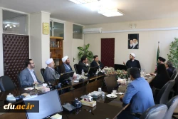 دیدار رئیس و معاونین دانشگاه فرهنگیان با حجت الاسلام والمسلمین رستمی 6