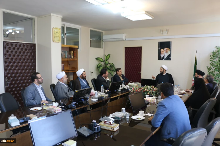 دیدار رئیس و معاونین دانشگاه فرهنگیان با حجت الاسلام والمسلمین رستمی 6