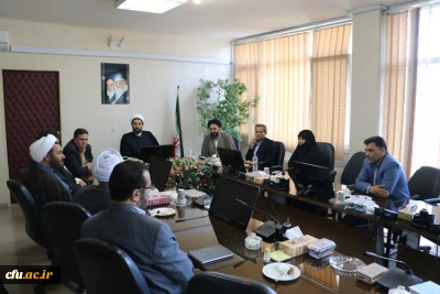 دیدار رییس و معاونان دانشگاه فرهنگیان با رئیس نهاد نمایندگی مقام معظم رهبری در دانشگاه ها