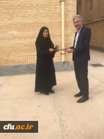 بازدید دکتر جرفی سرپرست مدیریت امور پردیس های استان خوزستان و هیأت همراه از واحدتابعه منطقه آزاد اروند