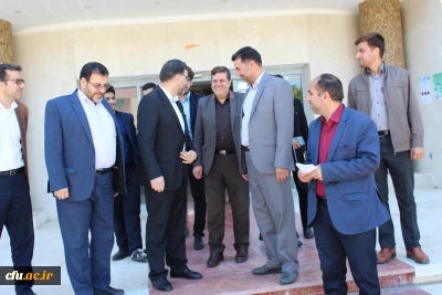 دیدار دکتر خنیفر رئیس دانشگاه فرهنگیان با امیر آبادی نماینده مردم شریف قم و عضو هیات رئیسه مجلس شورای اسلامی