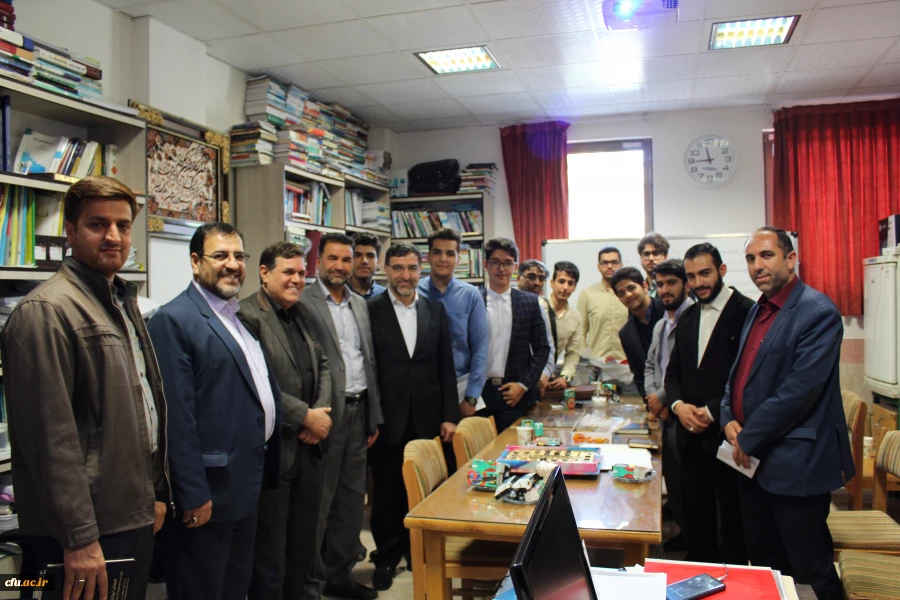 دیدار دکتر خنیفر رئیس دانشگاه فرهنگیان با امیر آبادی نماینده مردم شریف قم و عضو هیات رئیسه مجلس شورای اسلامی