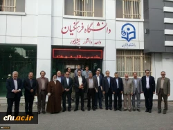 بازدید معاون آموزشی دانشگاه فرهنگیان از واحد دانشور نیشابور