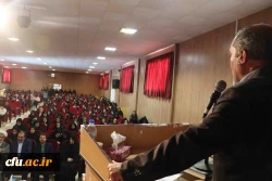 مراسم جشن هفته بزرگداشت مقام معلم و گرامیداشت استاد شهید مرتضی مطهری دانشگاه فرهنگیان خراسان شمالی با هدف کمک مالی به سیل زدگان استان های گلستان، فارس، لرستان، خوزستان و ... برگزار شد. 11