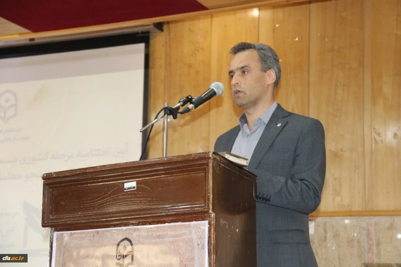 مدیرکل فرهنگی دانشگاه فرهنگیان در اختتامیه مرحله کشوری جشنواره فرهنگی دانشجومعلمان در یزد:

رسالت اصلی دانشگاه فرهنگیان تربیت نیروی انسانی کیفی است.

 10