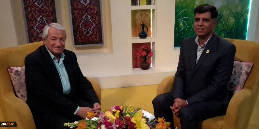 حضور جناب آقای دکتر انار نژاد مدیریت دانشکاه فرهنگیان فارس در برنامه نگاه روز صدا و سیمای مرکز استان فارس و معرفی این دانشگاه 2