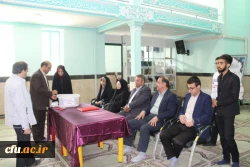 در دانشگاه فرهنگیان یزد برگزار گردید:

انتخابات مدیران مسئول نشریات دانشجویی دانشگاه فرهنگیان
 13