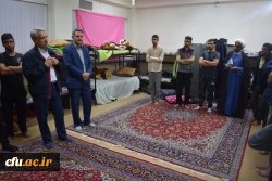 همزمان با هفته سراهای دانشجویی  استان چهارمحال و بختیاری صورت گرفت:

بازدید سرزده مدیرکل دانشجویی دانشگاه فرهنگیان از سرای دانشجویی پردیس بحرالعلوم استان چهارمحال و بختیاری 2