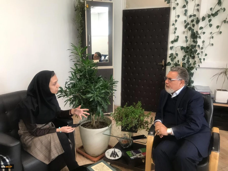 معاون نظارت، ارزیابی و تضمین کیفیت دانشگاه فرهنگیان:

رسیدن به استانداردهای آموزشی از اهداف دانشگاه فرهنگیان است. 2