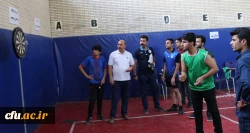 قهرمانی دانشگاه فرهنگیان استان در جشنواره ورزش های همگانی دانشگاه های استان کرمان