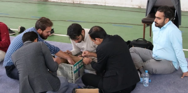 تیم نیک از پردیس شهید باهنر دانشگاه فرهنگیان کرمان در مسابقه نجات تخم مرغ به مقام قهرمانی دست یافت.