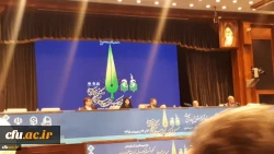 حضور دکتر علی نژاد به عنوان هیئت رئیسه در پنل سیر تاریخی ساختار و برنامه های درسی تربیت معلم  2