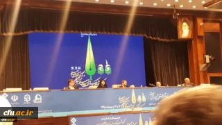 حضور دکتر علی نژاد به عنوان هیئت رئیسه در پنل سیر تاریخی ساختار و برنامه های درسی تربیت معلم