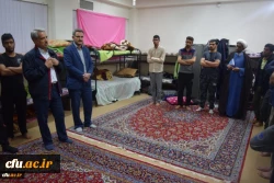 همزمان با هفته سراهای دانشجویی استان چهارمحال و بختیاری صورت گرفت:

بازدید سرزده مدیرکل دانشجویی دانشگاه فرهنگیان از سرای دانشجویی پردیس بحرالعلوم استان چهارمحال و بختیاری
 3