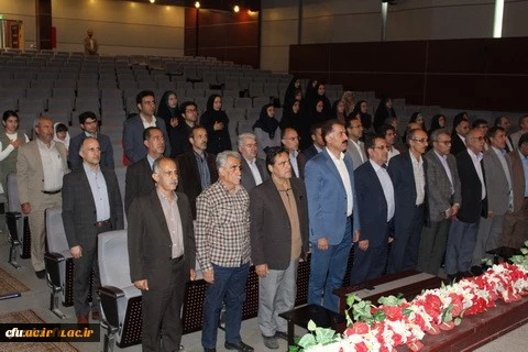 به مناسبت هفته آموزش وبزرگداشت مقام معلم برگزارشد: همایش تجلیل ازاساتید دانشگاه فرهنگیان استان قزوین 3