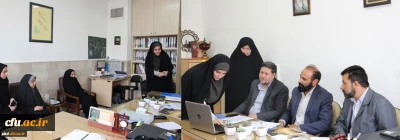 بازدید کارشناسان فرهنگی سازمان مرکزی دانشگاه فرهنگیان از پردیس شهید هاشمی نژاد وارزیابی فعالبت های فرهنگی، هنری این پردیس